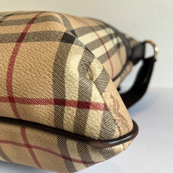 BURBERRY Authentic Coated Canvas Crossbody Bag - Picture 9 of 14